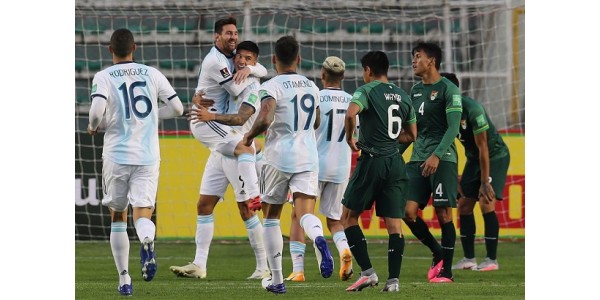 Argentina derrotó a Bolivia por primera vez en 15 años